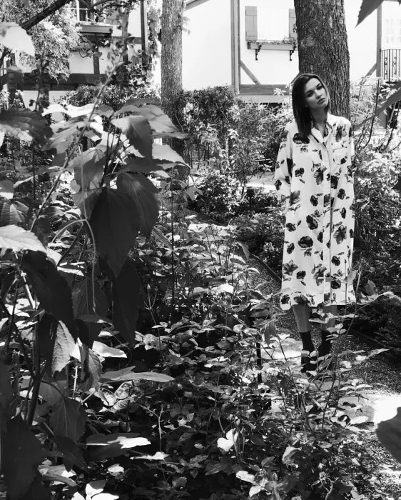 Floral Dress — archive photograph.