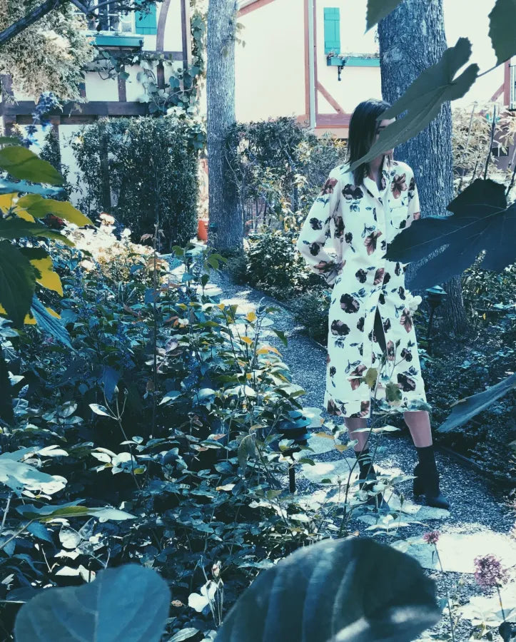 Floral Dress, 2018 — from the McMarden retrospective.