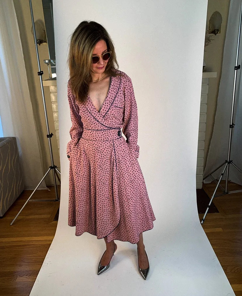 The Normean Wrap Dress — product photo