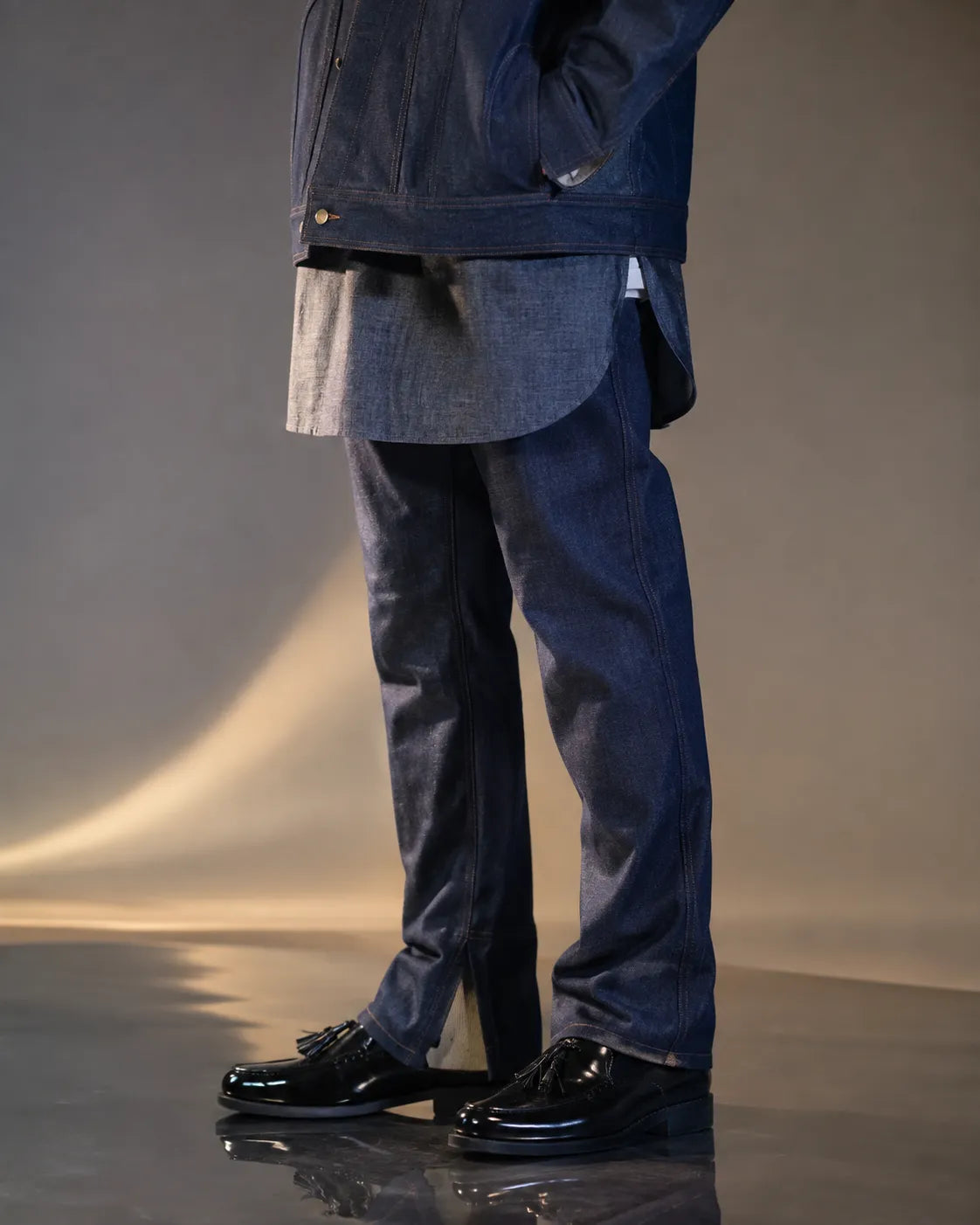 Loverboy Japanese Denim Jeans in Blue — product photo