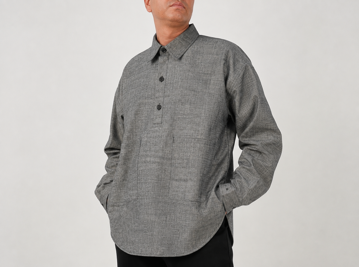 Loverboy Pullover in Charcoal — product photo