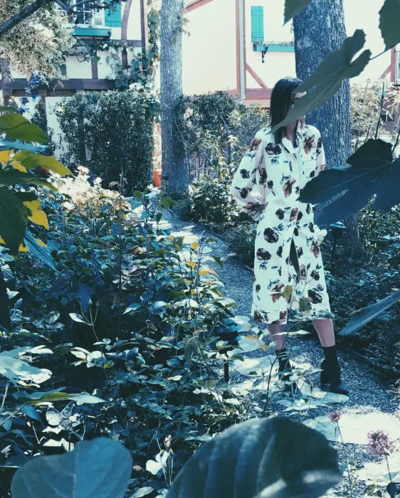 Floral Dress — archive photograph.