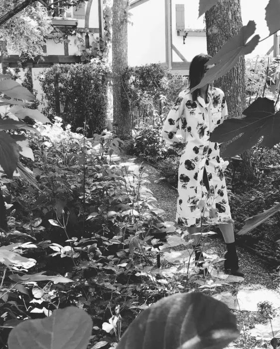 Floral Dress — archive photograph.